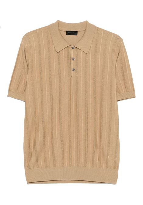 polo mc uomo sabbia ROBERTO COLLINA | RB15124RB1505